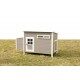 Domek plastikowy dla drobiu 137 x 73 x 83 cm Kerbl
