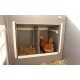 Domek plastikowy dla drobiu 137 x 73 x 83 cm Kerbl