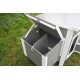 Domek plastikowy dla drobiu 137 x 73 x 83 cm Kerbl