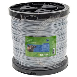 Drut ocynkowany do ogrodzeń elektrycznych, mała szpula, 2,0 mm, 500 m, Kerbl