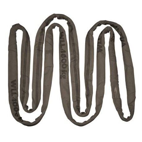 Zawiesie pasowe bezkońcowe , 4 m, udźwig 4000 kg, szary, Kerbl Works
