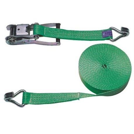Pas transportowy z napinaczem, 6m x 35mm, 2000 kg, 1,8 kN, zielony, Kerbl Works