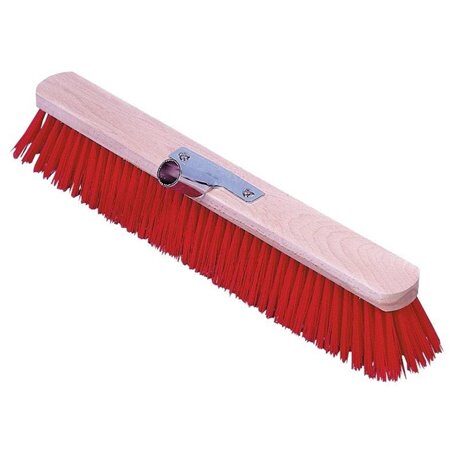 Szczotka z uchwytem na kij Classic, 40 cm, czerwona, Kerbl