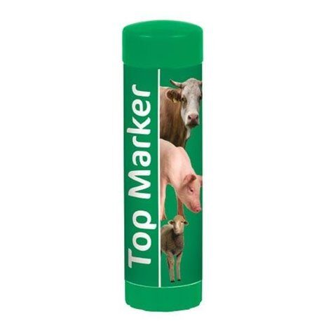 Kredka do znakowania zwierząt TopMarker, 60 g, zielona, Kerbl