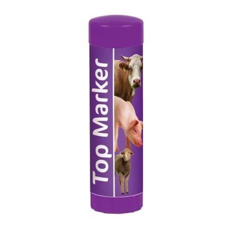 Kredka do znakowania zwierząt TopMarker, 60 g, fioletowa, Kerbl