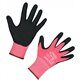 Rękawice robocze EasyTouch Lady, różowe, rozmiar 8, Kerbl
