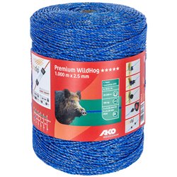 Plecionka ogrodzeniowa na dziki PREMIUM WILD HOG, 2,5mm x 1000 m, niebieska, AKO