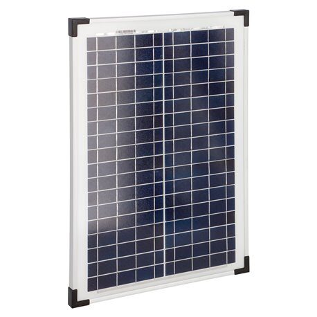 Panel słoneczny 30W z mocowaniem, do elektryzatorów z gniazdem solarnym, AKO