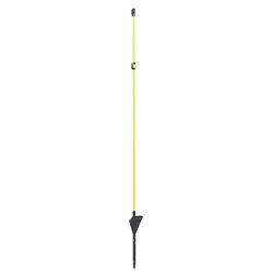 Palik ogrodzeniowy owalny z włókna szklanego, 110 cm, żółty, 10 x 8 mm, 10 szt., Kerbl