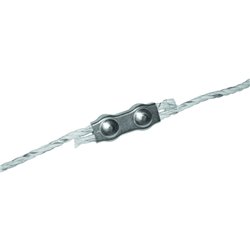 Złączka do linki 4 - 8 mm, 10 szt., ocynkowana, Kerbl