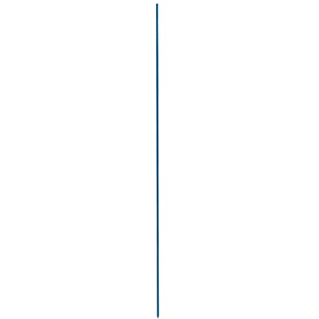 Palik ogrodzeniowy Compact, okrągły z włókna szklanego, 147cm, niebieski, 10szt, AKO