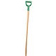 Trzonek do łopaty do zboża i śniegu, profilowany, 129 cm, Kerbl