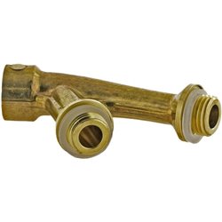 12006401 1200.6401 Birchmeier Wspornik podwójny, gwint G 1/4"