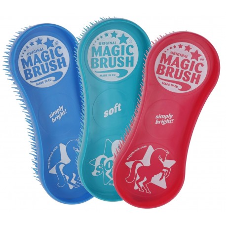 Zestaw szczotek dla koni JellyFish 3-elementowy MagicBrush | EAN 4018653289969