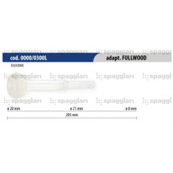 Guma strzykowa typ Alfa Laval 99900703, 20 mm, 4szt., Spaggiari 00000599