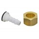 Złącze śrubowe G 1/2" do węża 8 mm Birchmeier