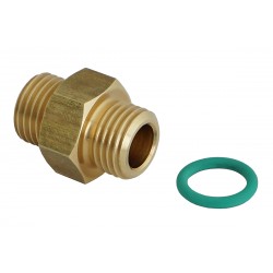 Złączka podwójna G 1/4" mosiężna Birchmeier