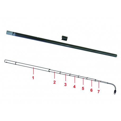 Segment rurowy 2 lancy teleskopowej XL 8 Birchmeier