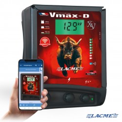 Pastuch elektryczny 5 J do 90 km Lacme VMAX-D CONNECT’LD