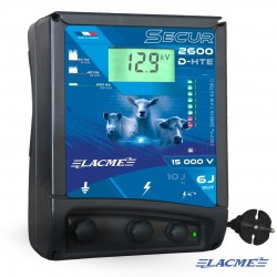 Pastuch elektryczny 6 J do 55 km Lacme SECUR 2600-D-HTE CONNECT’LD