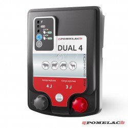 Pastuch elektryczny uniwersalny 3 J do 25 km Pomelac DUAL 4