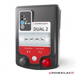 Pastuch elektryczny uniwersalny 1 J do 15 km Pomelac DUAL 2
