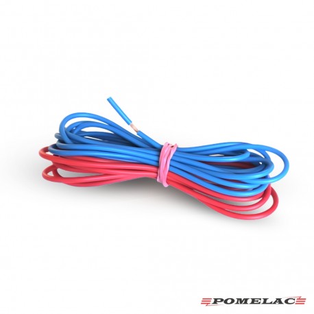 Przewody przyłączeniowe do elektryzatora 150 cm Pomelac 101-011-028