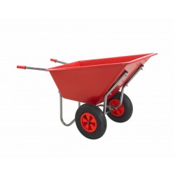 Wózek paszowy dwukołowy 160 l, korpus PP, udźwig 250 kg, Ravendo