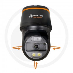 Kamera obrotowa do monitoringu FarmCam Flex 360 8MP IP65 LUDA.FARM