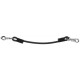 Elastyczna linka do przywiązywania konia 60 cm czarna Kerbl | EAN 4018653396346