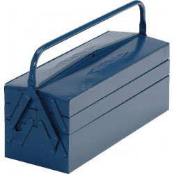 Skrzynka narzędziowa metalowa 5 przegródek 630x200x200 mm Wesma
