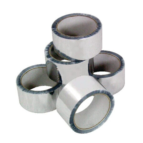 Taśma klejąca aluminiowa, 50 mm x 50 m Suevia 101.1099