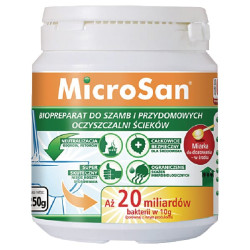Biopreparat do szamb i oczyszczalni ścieków MicroSan 250 g