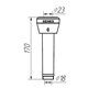 Gumy strzykowe Westfalia 7021.2725.220, Ø 18 mm 1580GS06P
