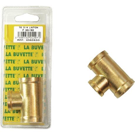 Trójnik mosiężny 3/4" do poidła F30/60 La Buvette