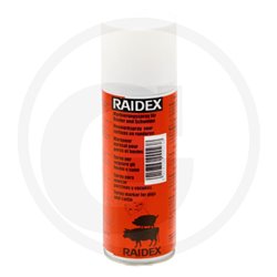 Spray do znakowania zwierząt czerwony Raidex