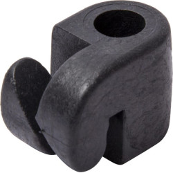Izolator do gwoździ 10 mm do pastucha czarny 100 szt.