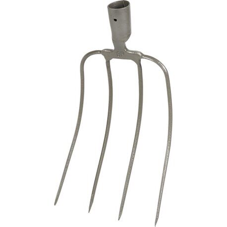 Widły nieoprawne 4-zębne 22 cm 300 mm bez trzonka