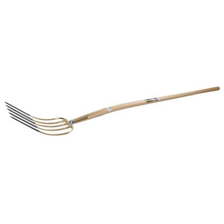 Widły kute 5-zębne z trzonkiem jesionowym 135 cm