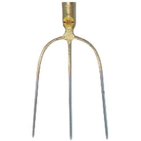 Widły do słomy 3-zębne bez trzonka 260 × 200 mm SHW