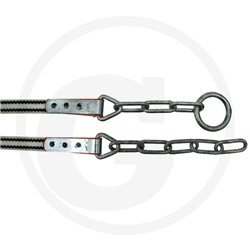 Pas nylonowy do uwięzi bydła typ W 1750 mm z łańcuchami