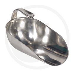Szufelka do paszy aluminiowa 2000 g z uchwytem wewnętrznym